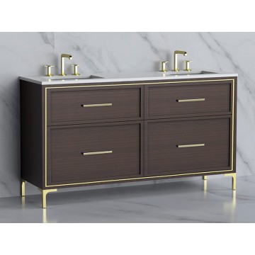 Profile 72"  Double Walnut